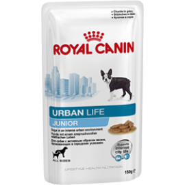 Royal Canin Urban Life Junior Wet- ВЛАЖНЫЙ КОРМ ДЛЯ ЩЕНКОВ (В ВОЗРАСТЕ ДО 10/15 МЕСЯЦЕВ, ВЕС ВЗРОСЛОЙ СОБАКИ ДО 44 КГ)
